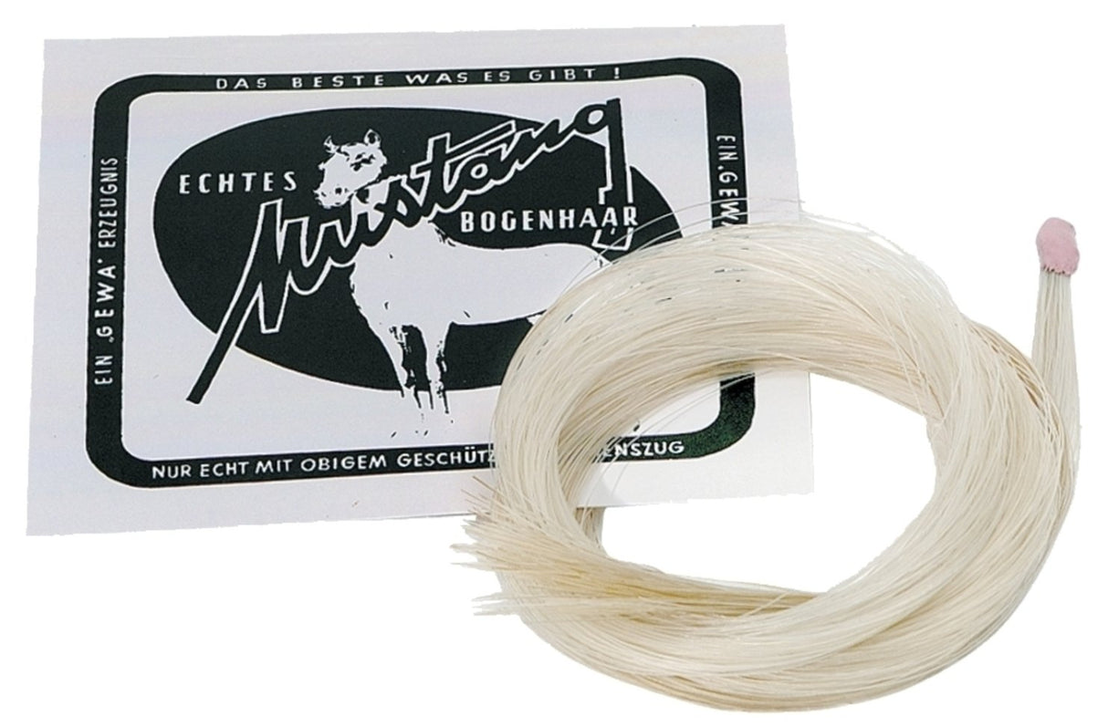 GEWA Violins/viola bow hair Mustang - Single layer, extra strong