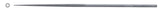 GEWA needle file (rat-tail) - cut 1