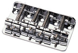 Partsland E-bass bridge 4-string - chrome-plated