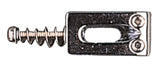 Partsland saddles for Stratocaster models - 10.8 mm wide, chrome