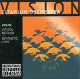 Thomastik-Infeld Violins strings Vision Titanium orchestra synthetic core - Medium (VIT100o)