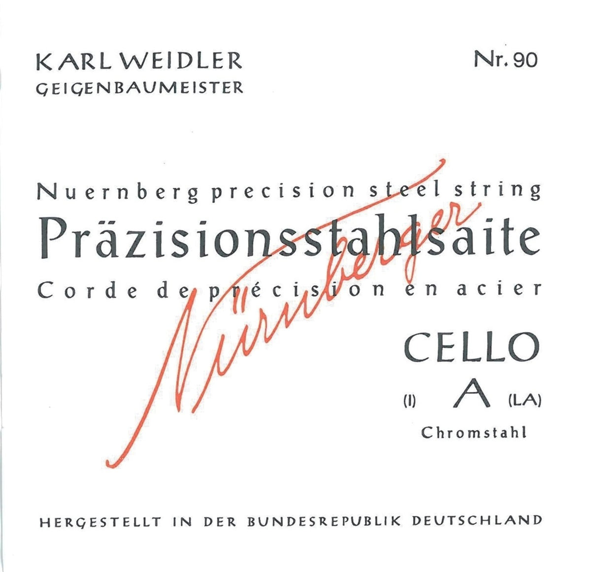 Nürnberger Cellos Strings Precision - 1/2 (94)