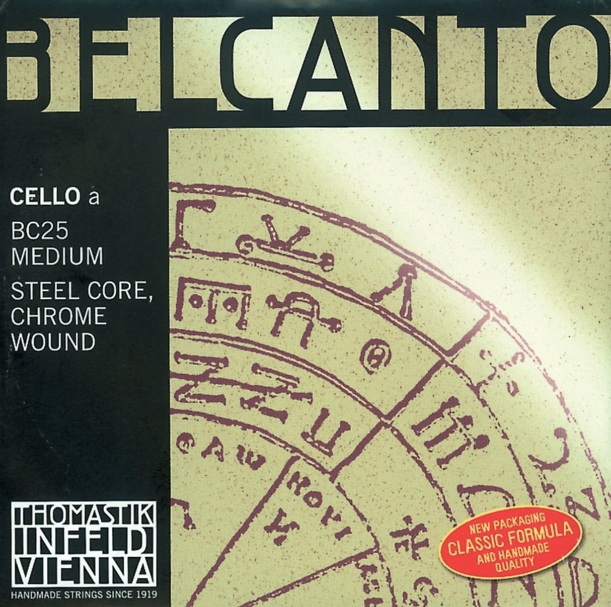 Thomastik-Infeld Cellos Strings Belcanto - Medium (BC25)