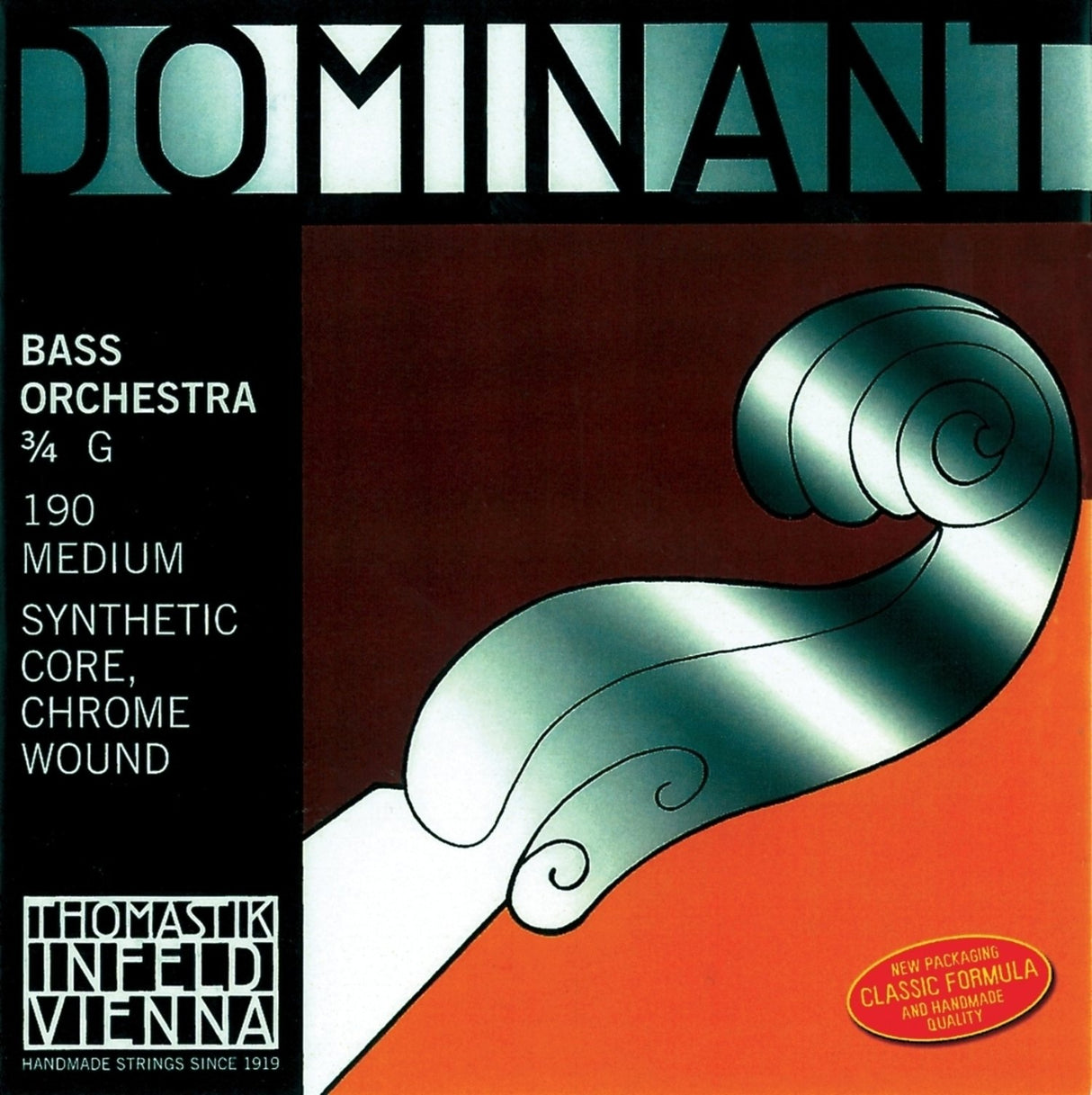 Thomastik-Infeld Double bass strings Dominant nylon core - Set (197)