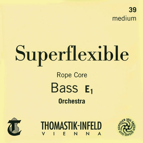 Thomastik-Infeld Double bass strings Superflexible rope core - E (37S)