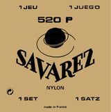 Savarez strings for classical guitar Traditional concert 520 - Normal-tension set H/B2 + G3 w (520P)