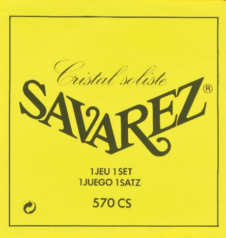 Savarez Strings for classical guitars Cristal Soliste - High set (570CS)