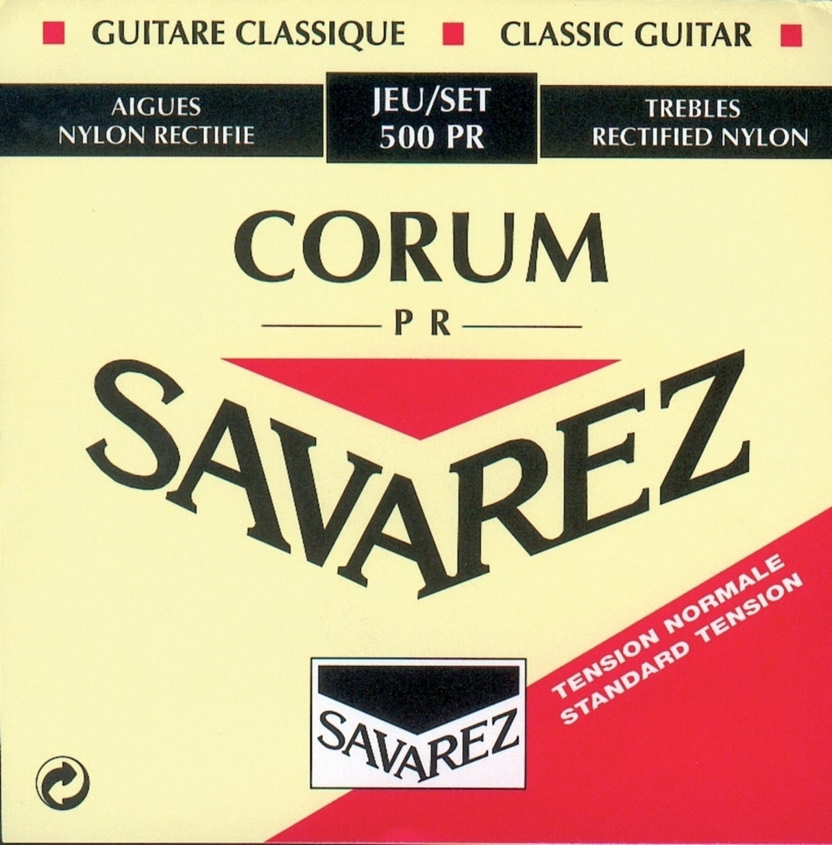 Savarez Strings for classical guitars Corum PR Nylon - Standard set (500PR)