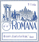 Romana Balalaika strings Prim - 3-string set