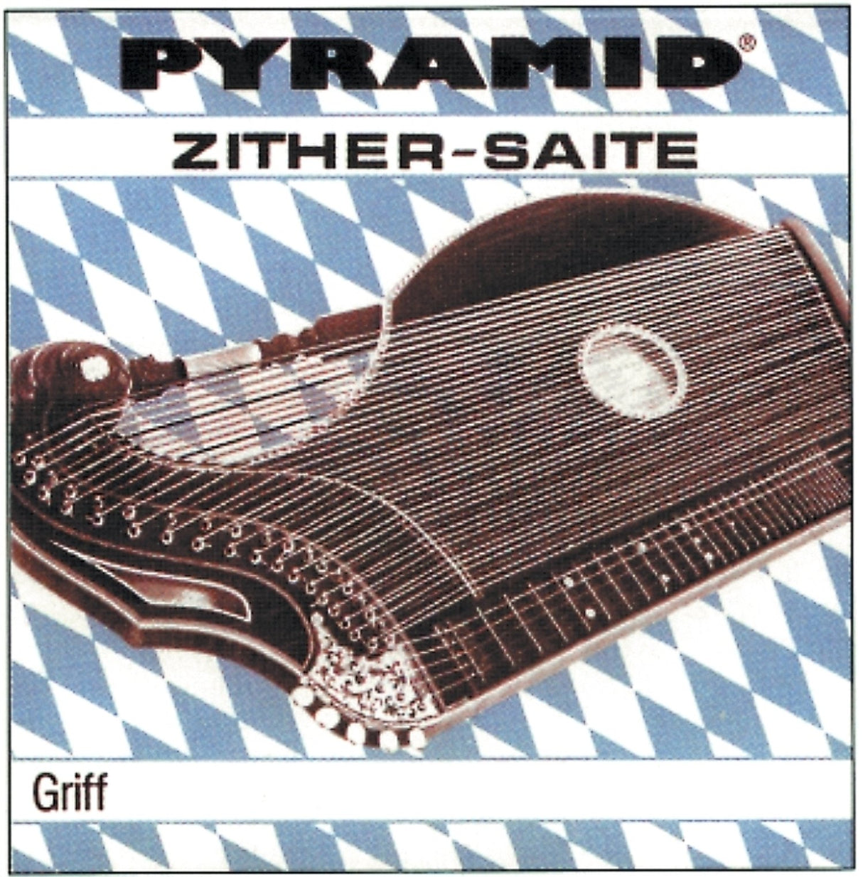 Pyramid Strings for zither Fingerboard strings, Munich tuning - Set (D-Bronze) (590.300)