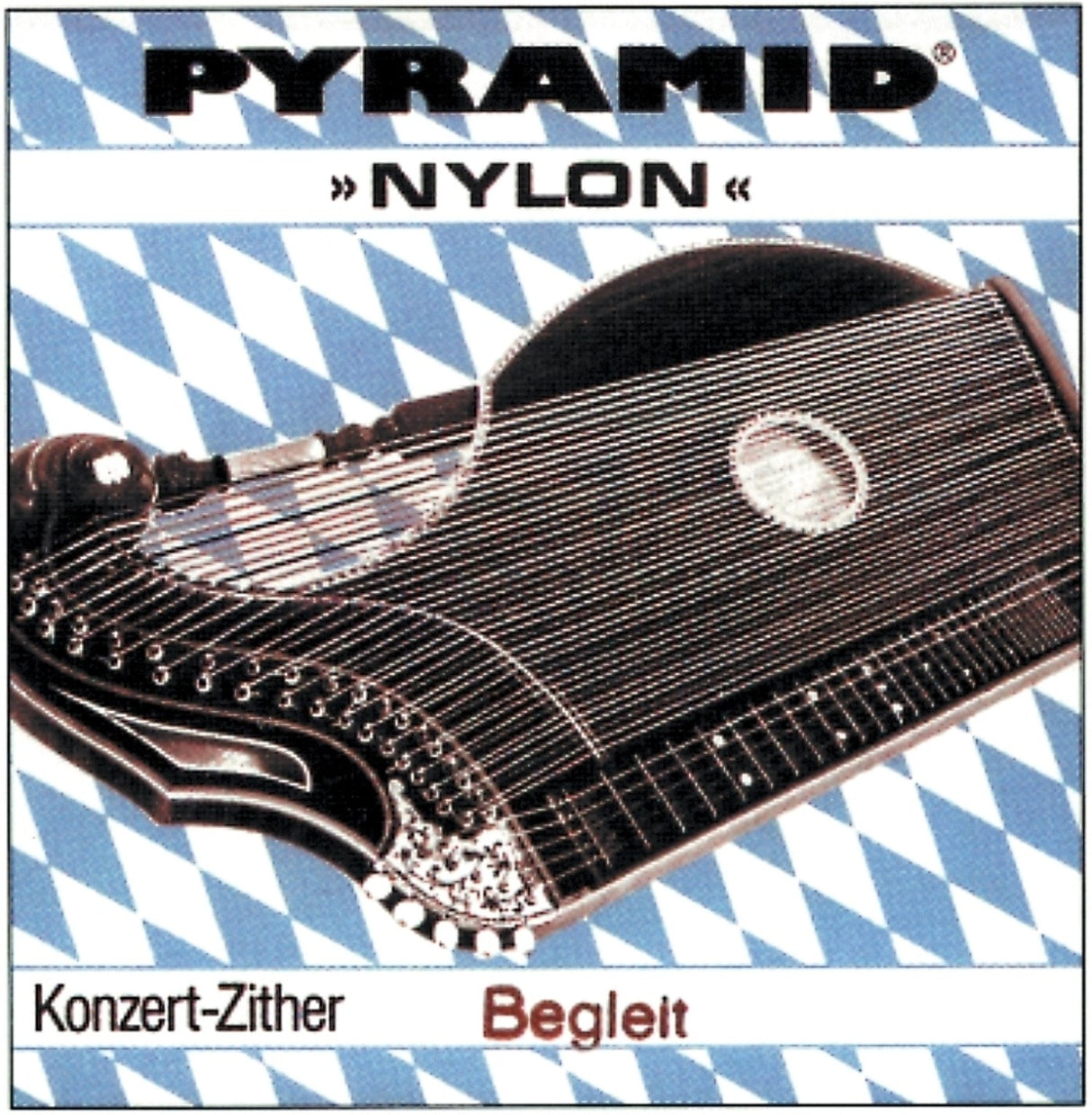 Pyramid strings for zither Nylon. Concert zither - Set (602/Bg.)
