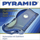 Pyramid strings for zither Nylon silk with steel core.Harp-/Air Zither - Set (612/Ba)