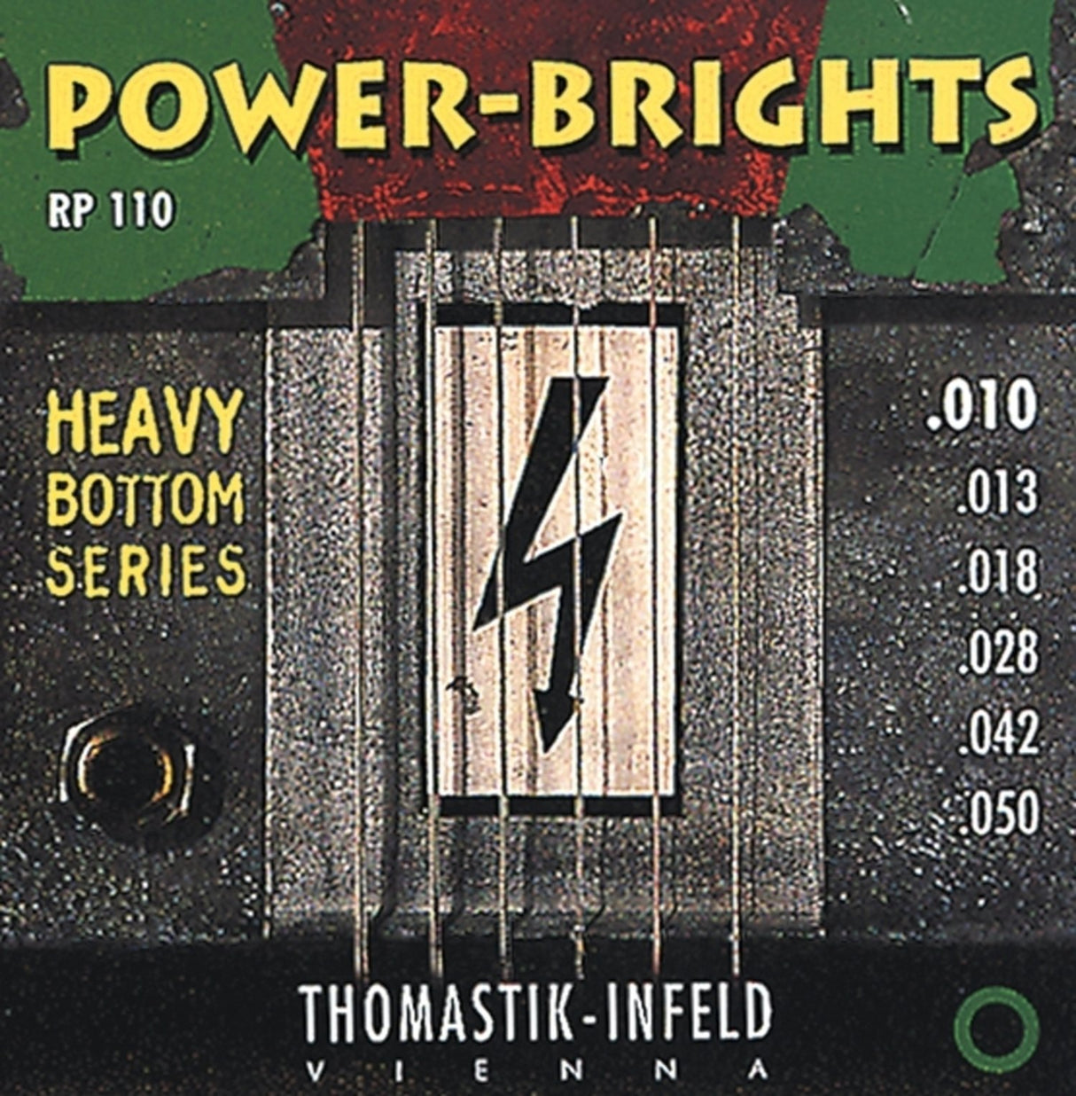 Thomastik-Infeld Strings for E-guitar Power Brights Series - Set 010 heavy (RP110)
