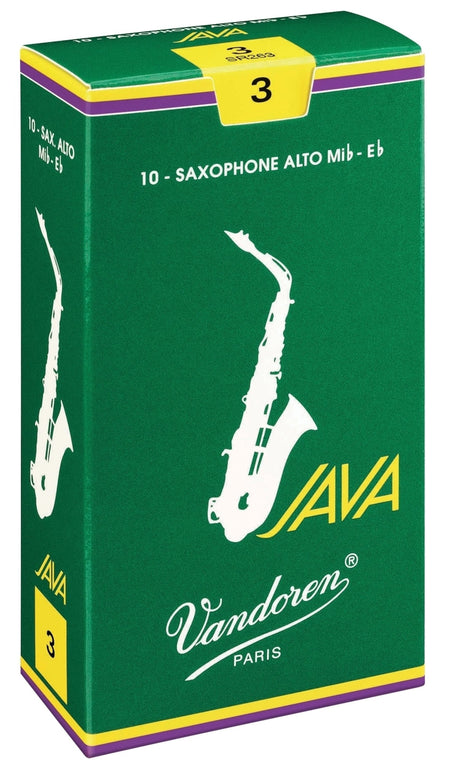Vandoren Reeds Alto Saxophone Java - 2 1/2
