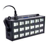 LIGHT4ME LED UV 18x3W spotlight + strobe DMX