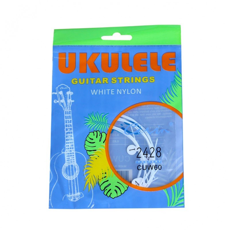 Civin NN US 2428 – Hvide nylonstrenge til ukulele