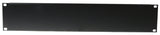 OMNITRONIC Front Panel Z-19U-shaped, steel, black 2U