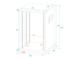 ROADINGER Steel Rack SR-19, 24U