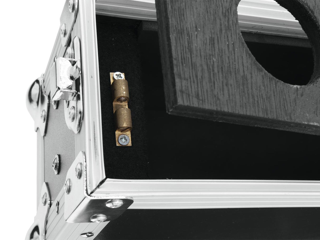 Flight case for wireless microphone systems