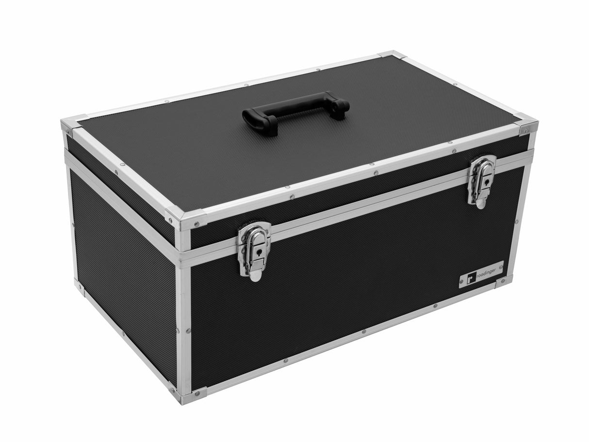 Roadinger Flightcase with foam divider (W:53,8 x D:29 x H:28cm)