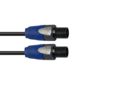 PSSO LS-1550 Speaker Cable Speakon 2x1.5 5m bk