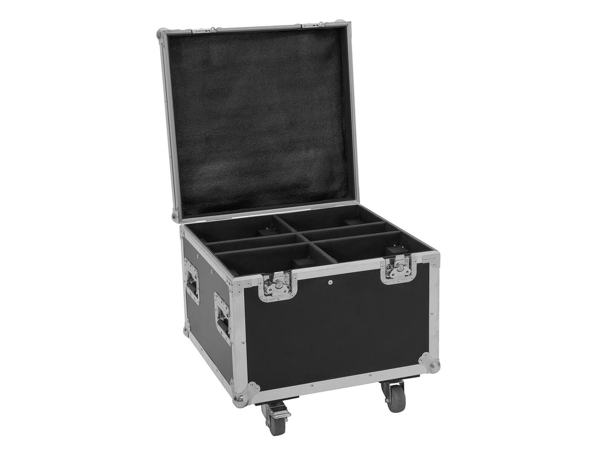 EUROLITE Set 4x LED TMH-H90 + Case with wheels