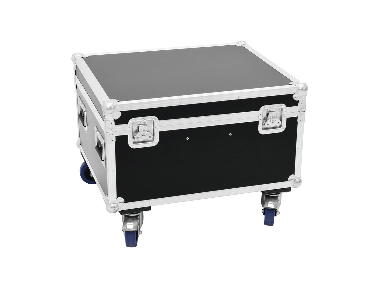ROADINGER Flightcase 4x LED TMH-X1 Moving Head Beam with wheels