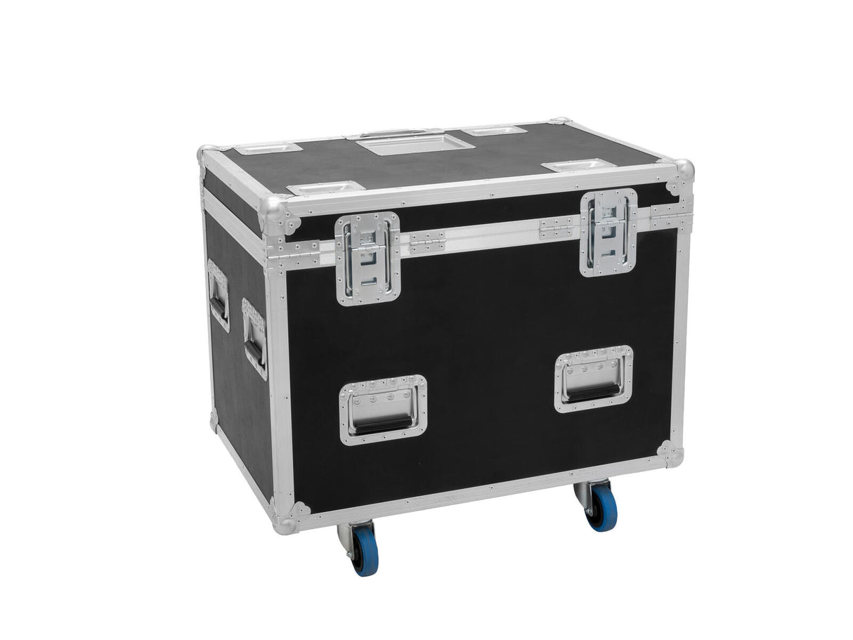 ROADINGER Flightcase HIGHLINE 4x LED IP TMH-S250/B250, with wheels
