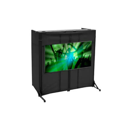 OMNITRONIC Mobile DJ Stand DJTV-1 including Cover