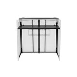 OMNITRONIC Mobile DJ Stand DJTV-1 including Cover
