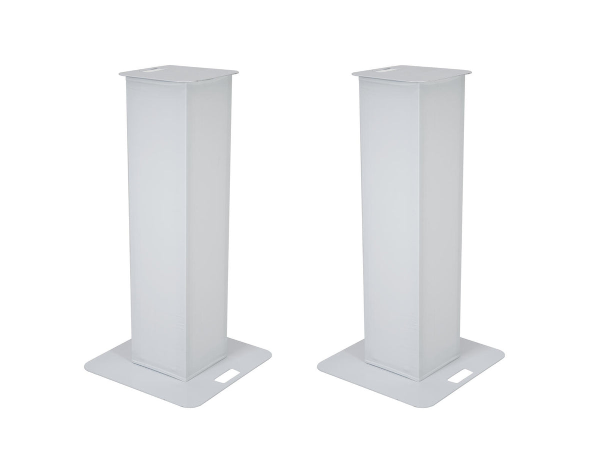 EUROLITE Set 2x Stage Stand 100cm + 2x LED B-40 Beam Effect white