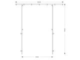 OMNITRONIC Extension Frame for DJ Stand
