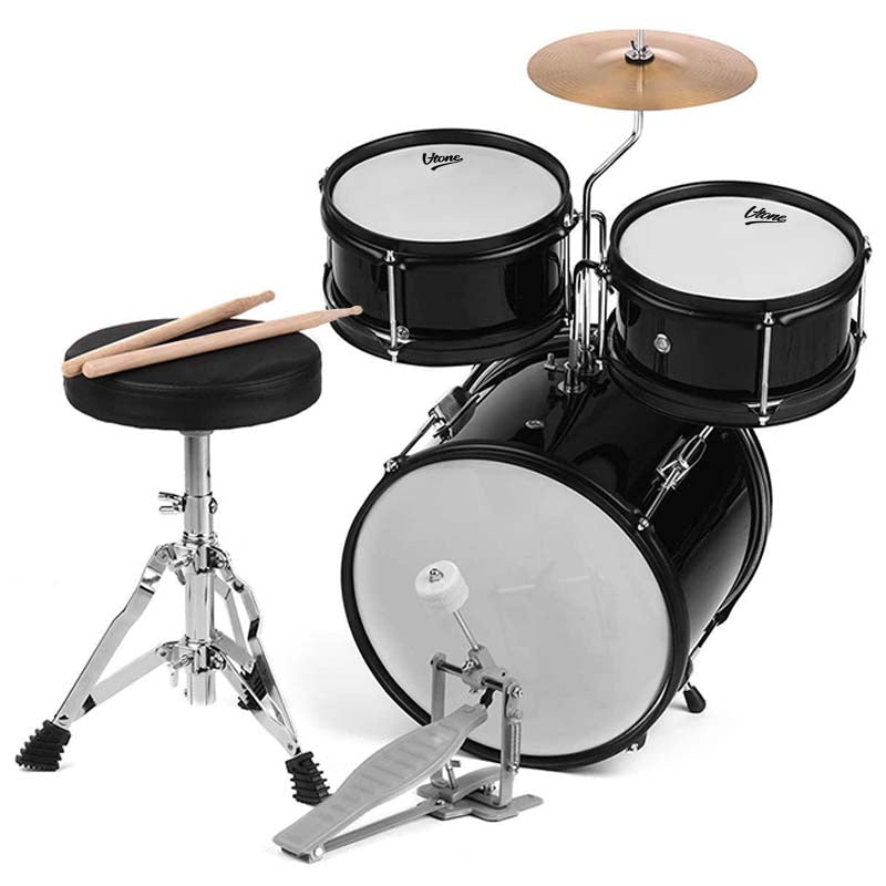 V-TONE VD Junior BK Children's Drum Set – Acoustic Drum Set for Kids