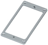 Partsland Pickup Frames - Chrome-plated, flat