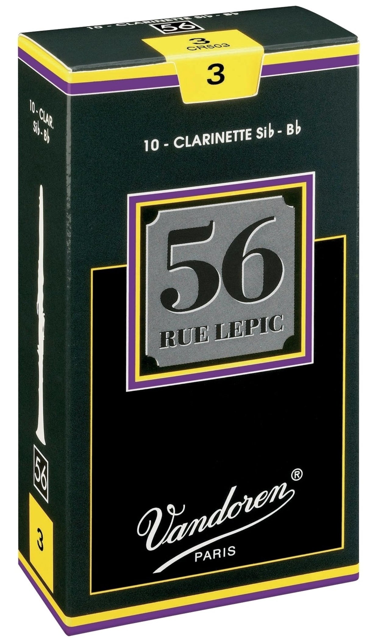 Vandoren Reeds Bb-Clarinet 56 Rue Lepic - 2 1/2