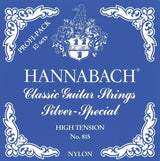 Hannabach Strings for classical guitar Series 815 Professional pack Silver special - Bass Pack Medium