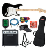 Fender Squier Affinity Stratocaster Starter Kit (Black)