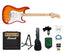 Fender Squier Affinity Stratocaster Electric Guitar Starter Kit (Sienna Sunburst)