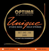 Optima E-Bass Strings Unique studio golden strings - 4-str. short sc (2409S)