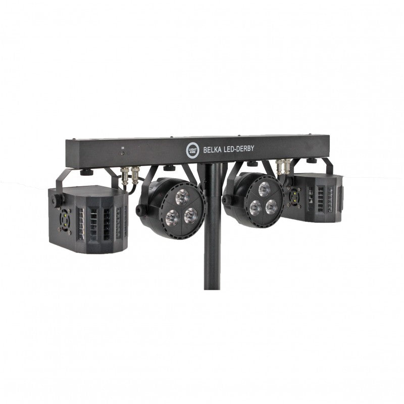 LIGHT4ME T-BAR LED DERBY PAR-belysningssæt