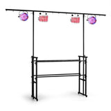Professionel DJ Stand m. Lysbar
