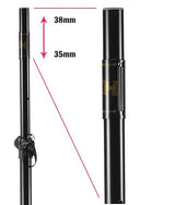 Hercules SS200BB - Speaker Stands with Bag Bundle (45kg, 2.24m)