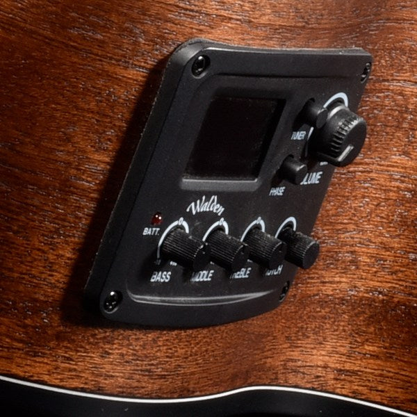 Walden D550CEW Western Guitar (Natural)