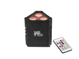 EUROLITE Set 6x AKKU IP TL-3 QCL + Case with wheels and charging function