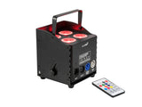 EUROLITE Set 6x AKKU UP-4 QCL Spot QuickDMX MK2 + Flightcase with wheels and charging function