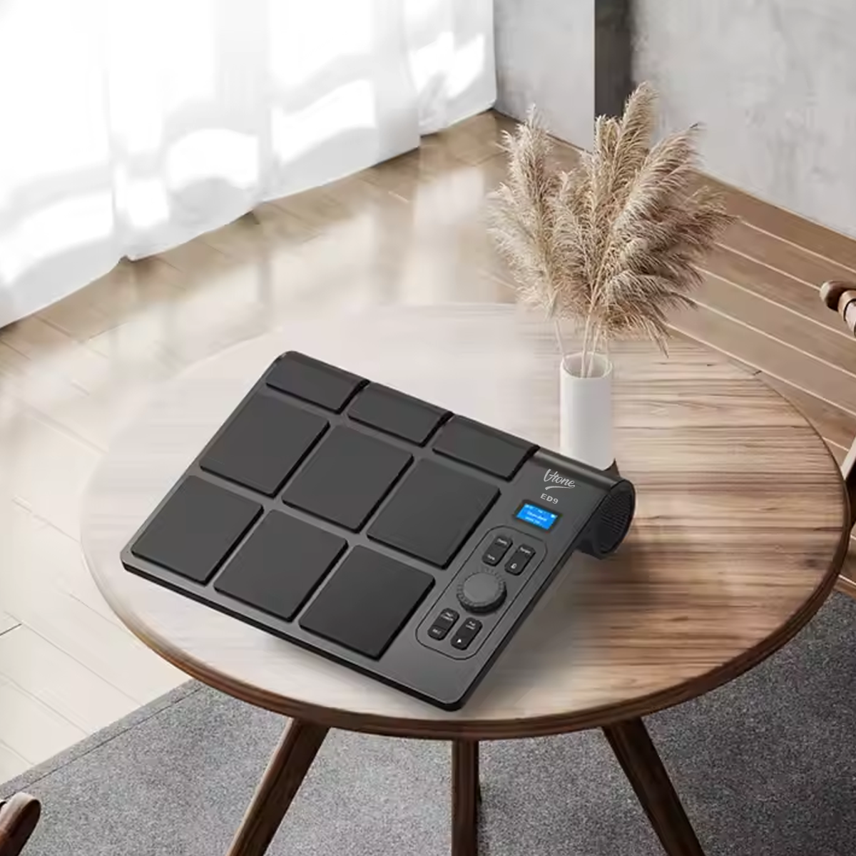 V-TONE ED9 battery-powered electronic drum pad