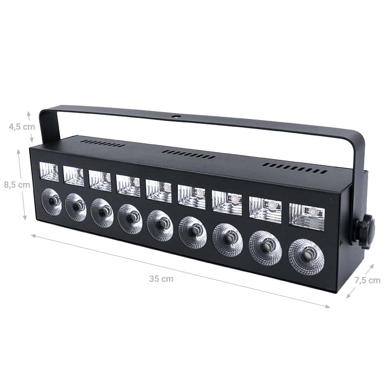 LIGHT4ME BATTEN MIX RGBW+UV Wall Washer LED BAR Strobe