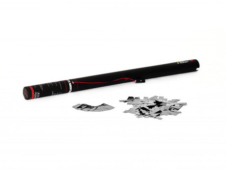 Electric confetti tube 80 cm. with metal confetti