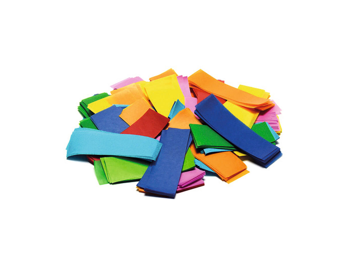 TCM FX Slowfall Confetti rectangular 55x18mm, red, 1kg