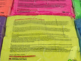 TCM FX Slowfall Confetti Rectangular 55x18mm, neon-yellow, uv active, 1kg